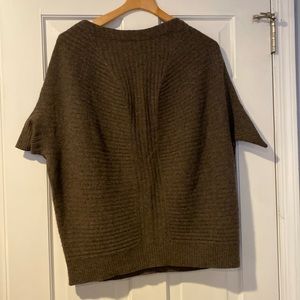 Vince short sleeve cashmere sweater